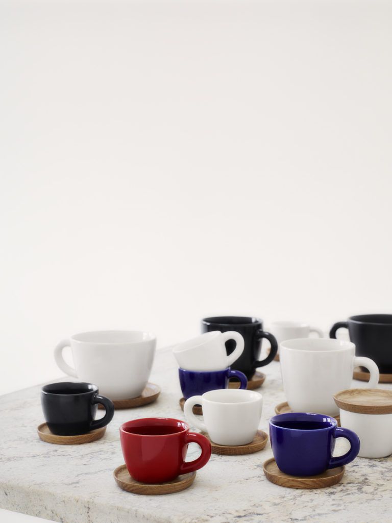 filiżanki do kawy ceramiczne Hoganas Keramik