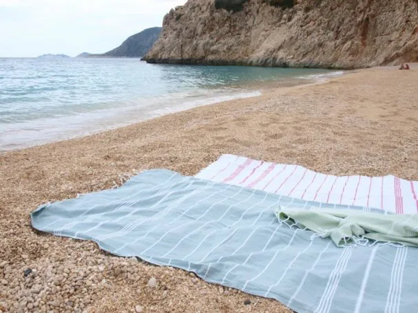 Wakacje, plaża..., czyli ręczniki plażowe i kąpielowe.