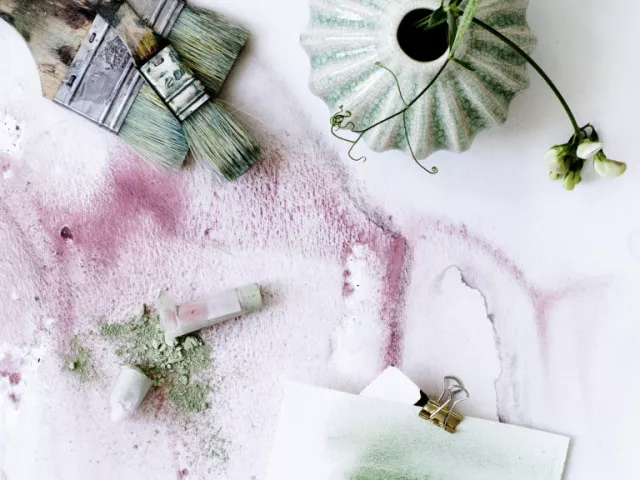 Pastelowe wnętrza domu